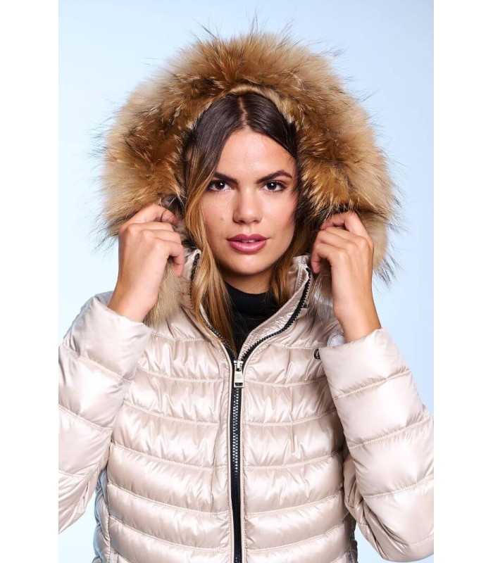 Parka Champagne LION Henry Arroway Mujer