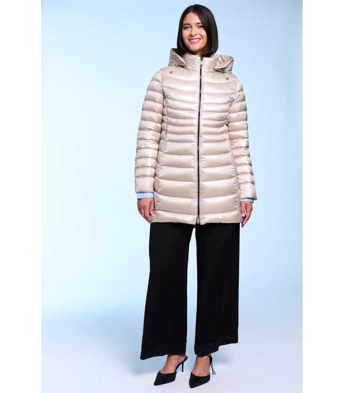 Parka Larga Champagne CRIS Henry Arroway Mujer