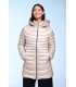 Parka Larga Champagne CRIS Henry Arroway Mujer