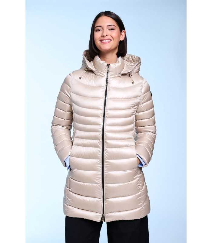 Parka Larga Champagne CRIS Henry Arroway Mujer