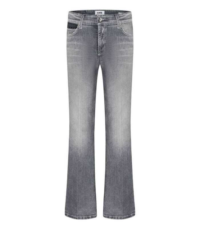 Pantalón PARIS FLARED Gris Campana  Cambio Mujer