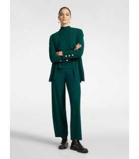 Pantalón Tricot Verde Elena Miro Mujer
