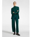Pantalón Tricot Verde Elena Miro Mujer
