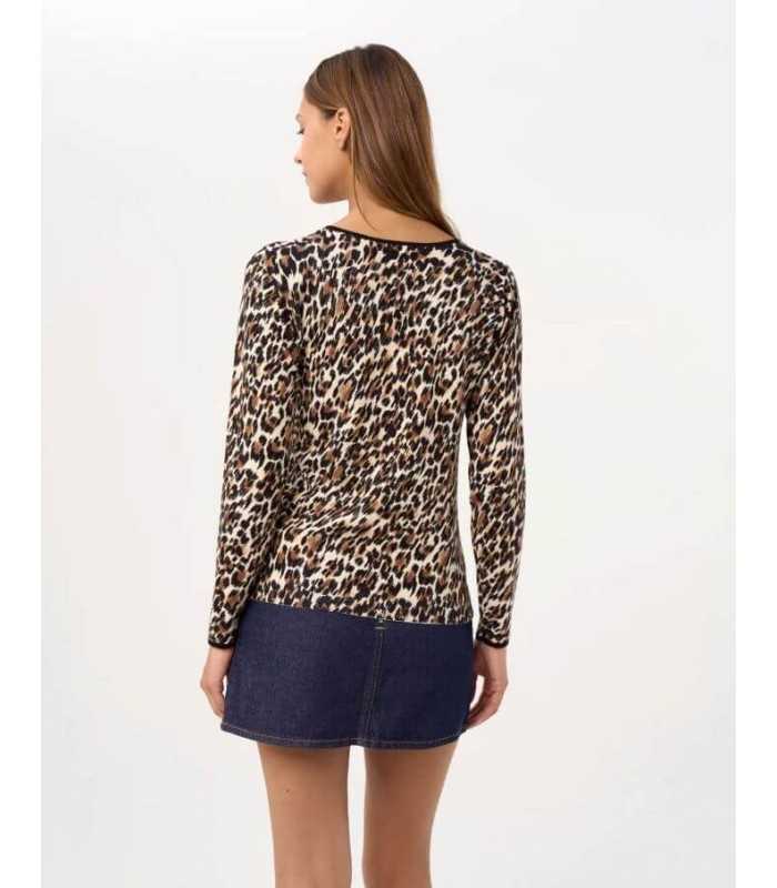 Camiseta Estampada Animal Print Leo&Ugo Mujer