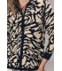 Chaqueta Animal Print Carmela Rosso Mujer