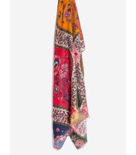 Chal Estampado Flores Vilagallo Mujer