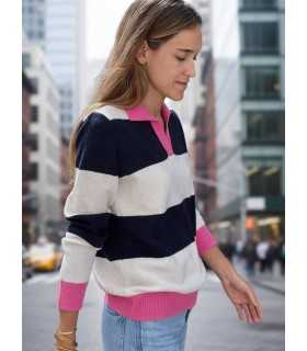 Suéter Rayas Punto Vilagallo