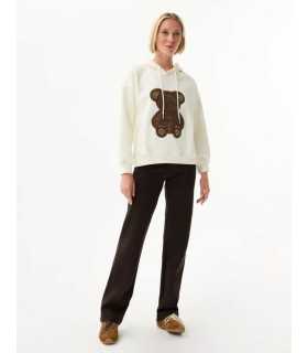 Sudadera Oso Leo&Ugo Mujer