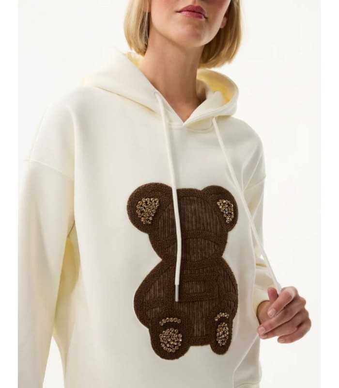 Sudadera Oso Leo&Ugo Mujer