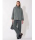 Chaquetón Gris Lana Cinzia Rocca Mujer
