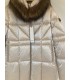Parka Beige Guateada Donjaz Mujer