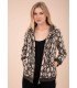 Chaqueta Snake Print Anna Mora Mujer
