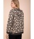 Chaqueta Snake Print Anna Mora Mujer