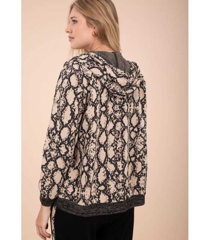 Chaqueta Snake Print Anna Mora Mujer