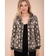 Chaqueta Snake Print Anna Mora Mujer
