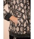 Chaqueta Snake Print Anna Mora Mujer