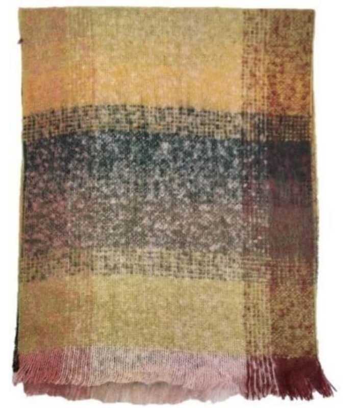 Bufanda Colores Ocre Noga Mujer
