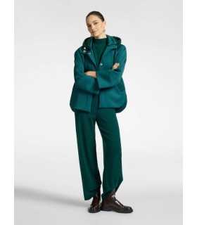 Chaquetón Neopreno Verde Elena Miro Mujer