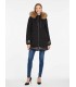 Parka Combinada Negra Donjaz Mujer