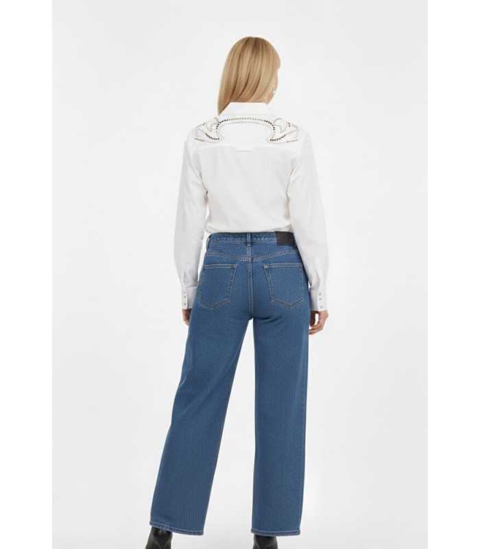 Camisa Blanca Tachuelas Civit Mujer