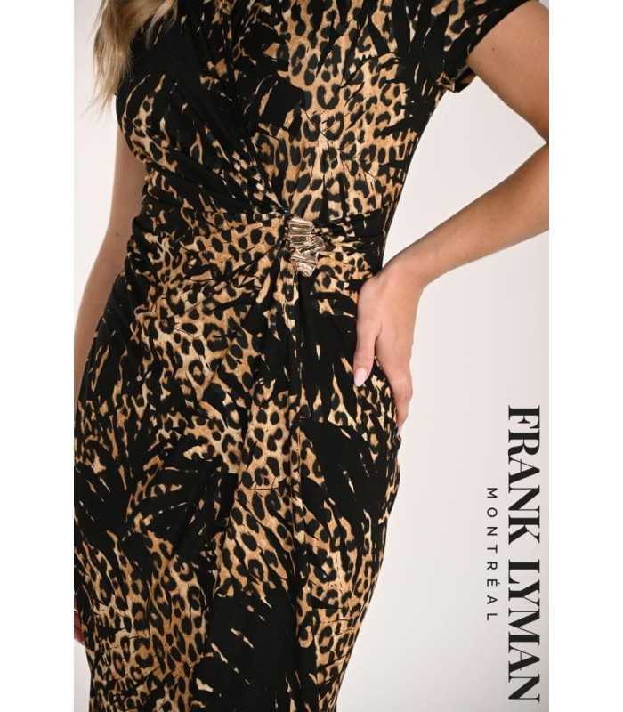 Vestido Animal Print Frank Lyman Mujer