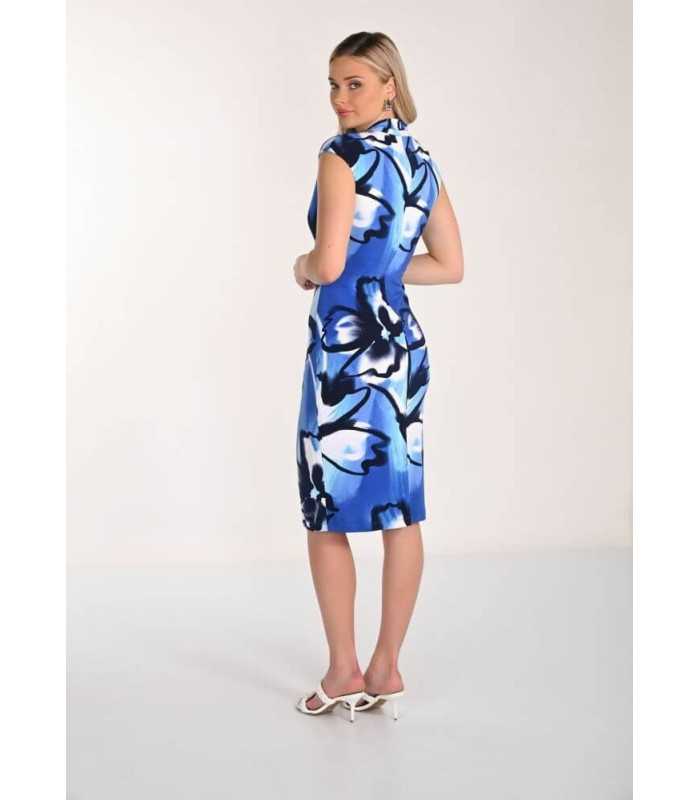 Vestido Flores Azul Frank Lyman Mujer