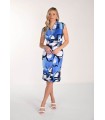 Vestido Flores Azul Frank Lyman Mujer