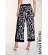 Pantalón Bicolor Abstracto Frank Lyman Mujer