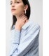 Blusa Rayas Tencel Joseph Ribkoff Mujer