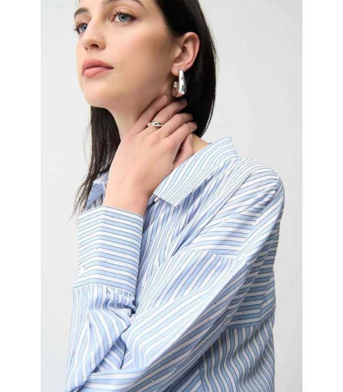 Blusa Rayas Tencel Joseph Ribkoff Mujer