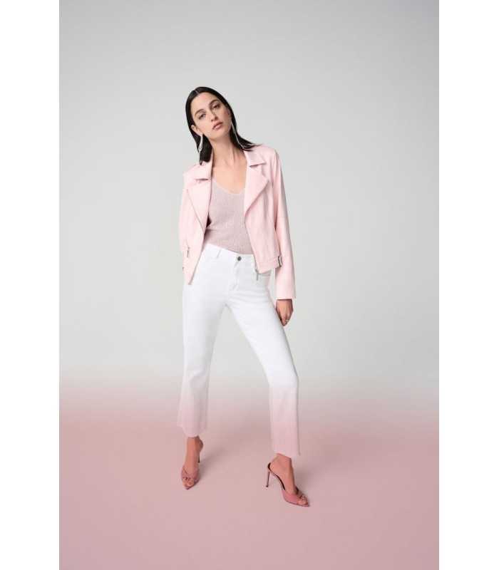 Pantalón Blanco Pedrería Joseph Ribkoff Mujer