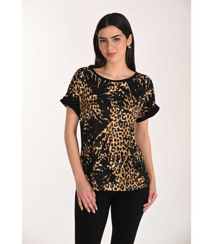 Top Animal Print Frank Lyman Mujer