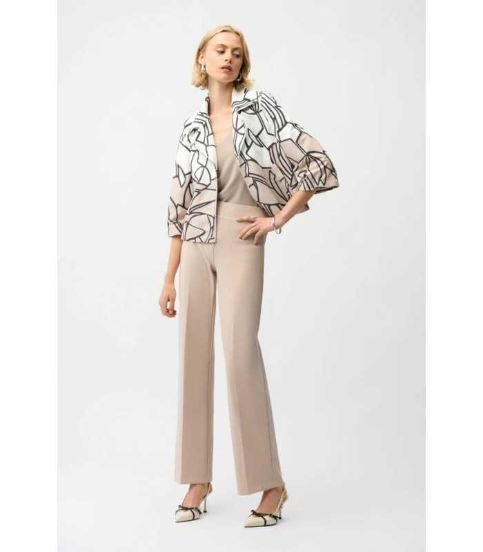 Pantalón Básico Recto Beige Joseph Ribkoff Mujer