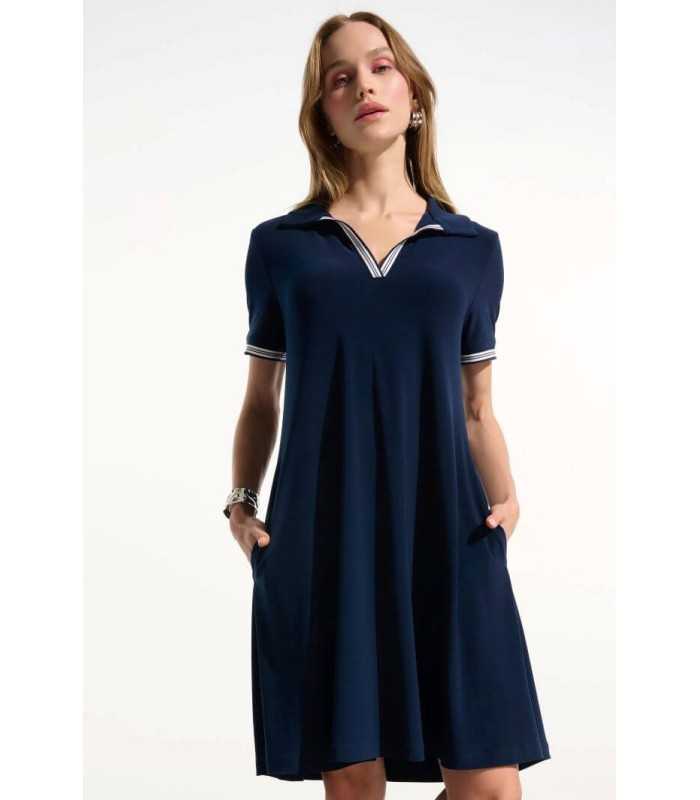 Vestido Marino Detalle Rayas Joseph Ribkoff Mujer