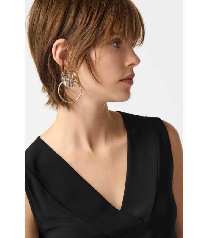 Top Beige sin mangas Joseph Ribkoff Mujer