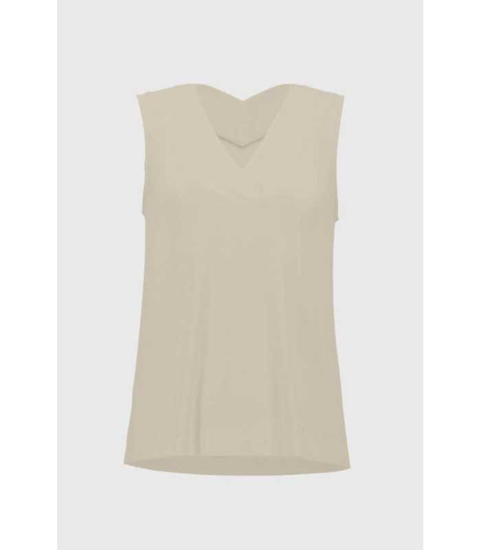Top Beige sin mangas Joseph Ribkoff Mujer