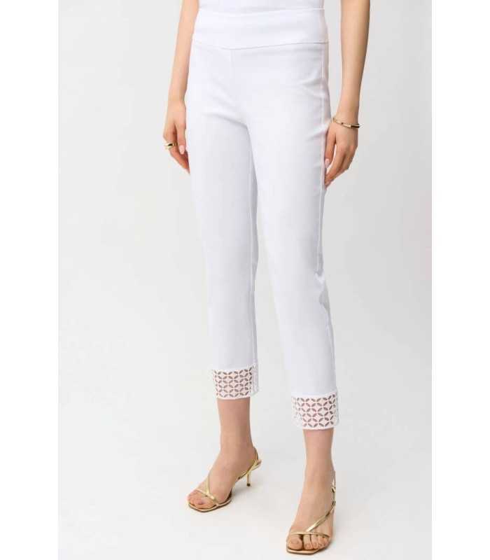 Pantalón Negro Capri Guipur Joseph Ribkoff Mujer