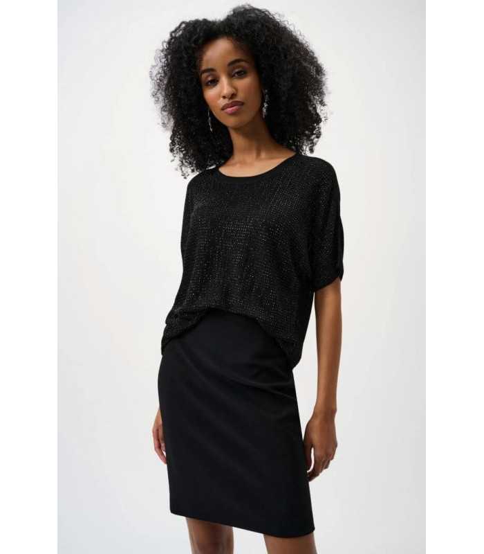 Falda Básica Negra Joseph Ribkoff Mujer