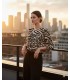 Blusa Estampado Cebra Marella Mujer