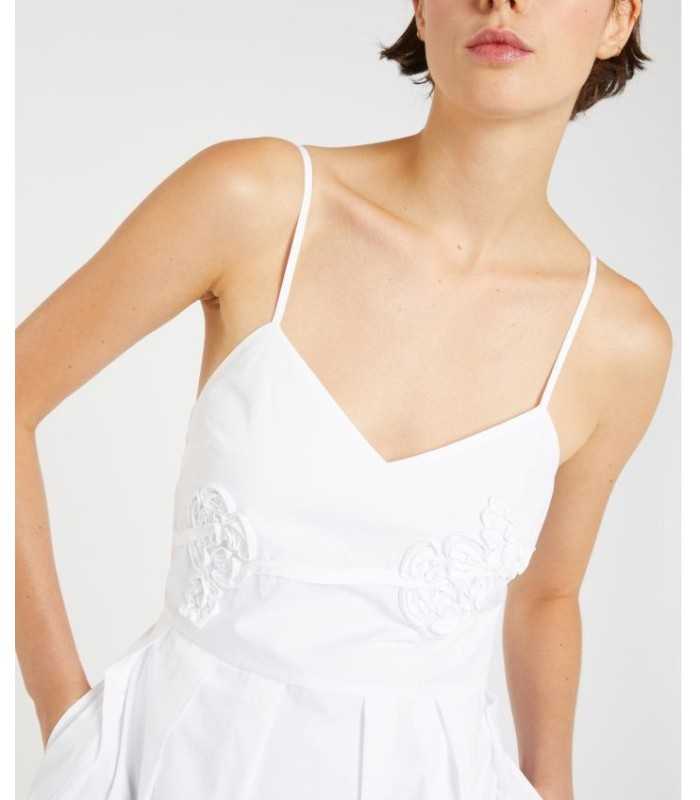 Vestido Popelina Blanco Marella Mujer