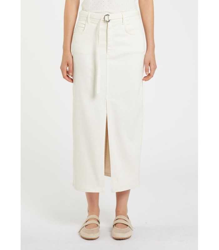 Falda Vaquera Blanca Marella Mujer