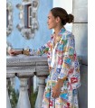 Camisa Estampada Postales Vilagallo Mujer