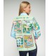 Camisa Postales Estampada Vilagallo Mujer