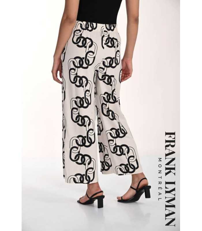 Pantalón Estampado Cadenas Frank Lyman Mujer