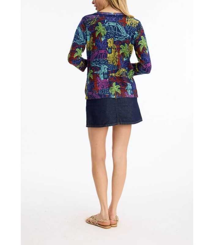 Suéter Marino Dibujos Leo&ugo Mujer