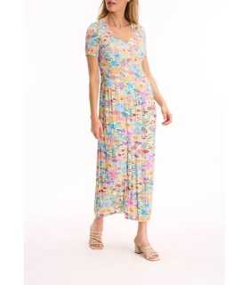 Vestido Estampado Flores Leo&ugo Mujer