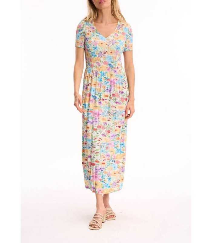 Vestido Estampado Flores Leo&ugo Mujer