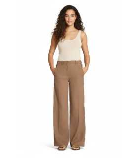Pantalón Recto MIRA Camel Cambio Mujer