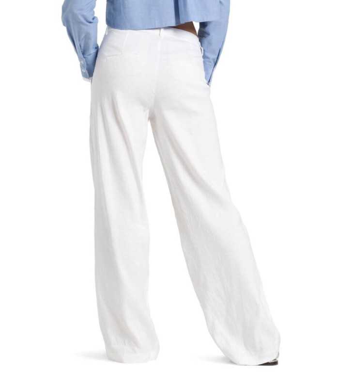 Pantalón Recto MIRA Blanco Cambio Mujer