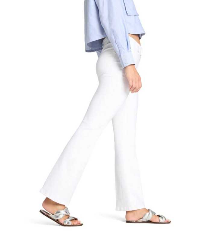 Pantalón PARIS FLARED Blanco Campana  Cambio Mujer